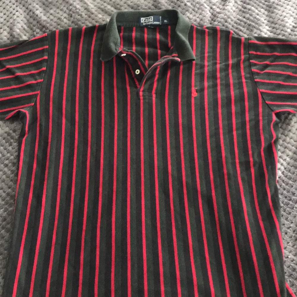 Polo Ralph Lauren vertical stripe polo